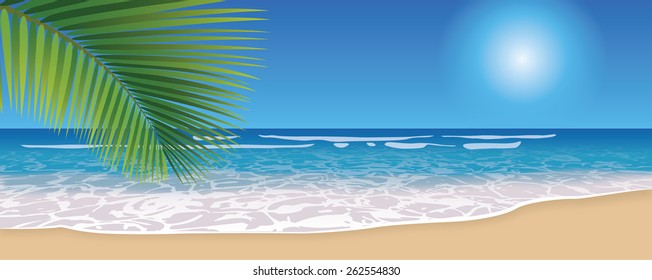 tropical beach