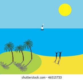 Tropical beach