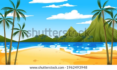 Similar – Image, Stock Photo beach day