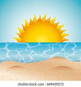 tropical beach vacation image 