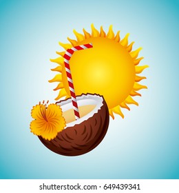tropical beach vacation image 