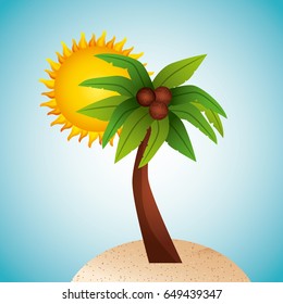 tropical beach vacation image 