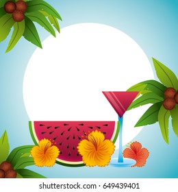tropical beach vacation image 