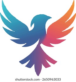 "Tropical Bird Vetor - EPS Estilo Plano"