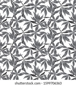 Tropical botanical Floral seamless Pattern  - It is a tropical floral pattern suitable for fashion prints, swimwear, backgrounds, websites, wallpaper, crafts