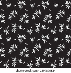 Tropical botanical Floral seamless Pattern 