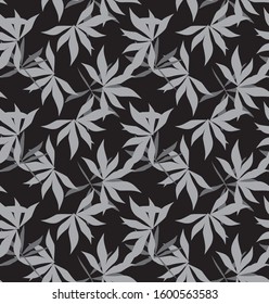 Tropical botanical Floral seamless Pattern  - It is a tropical floral pattern suitable for fashion prints, swimwear, backgrounds, websites, wallpaper, crafts