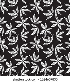 Tropical botanical Floral seamless Pattern for fashion prints, swimwear, backgrounds, websites, wallpaper, crafts