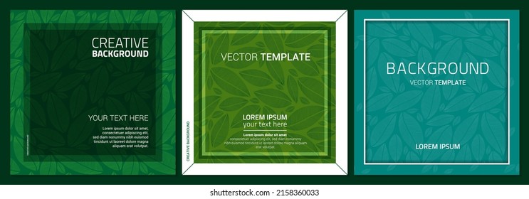 Tropical Brochure Design Layout Template in A4 size, greeting cards. Frame with tropic leaves. Ideal for party poster, greeting card, banner or invitation. Vector Illustration