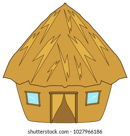 tropical Bungalow with Window