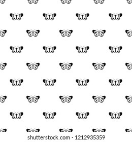 Tropical butterfly pattern seamless vector repeat geometric for any web design