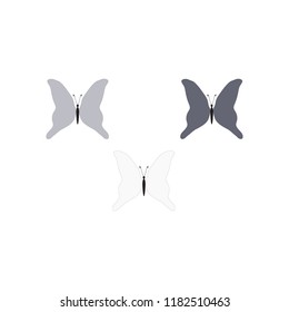 Tropical butterfly. Vector illustration. Can be used for stationery, scrapbooking and textile, greeting cards.