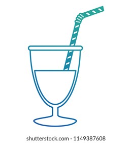 tropical cocktail cup icon