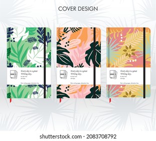 Tropical Color Scheme Diary Cover Design