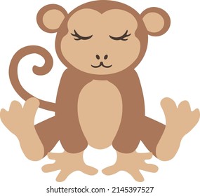 Tropical Cute Safari Animals Clipart 