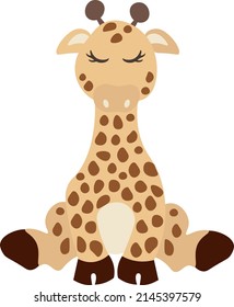Tropical Cute Safari Animals Clipart 