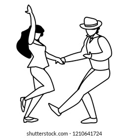 tropical dancers design