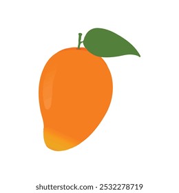 Tropische Freude: Eine schöne Mango-Vektorkunst