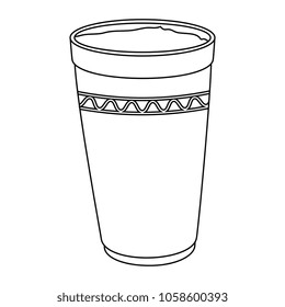 tropical drum ethnicity icon