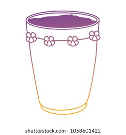 tropical drum ethnicity icon