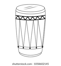 tropical drum ethnicity icon