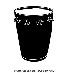 tropical drum ethnicity icon
