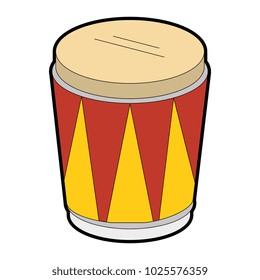 tropical drum instrument icon