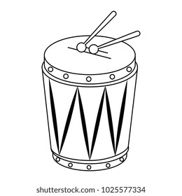 tropical drum instrument icon