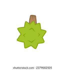 Tropical Durian Vector Illustration. Hand Drawn Durian Vector Illustration. Durian Vector Element