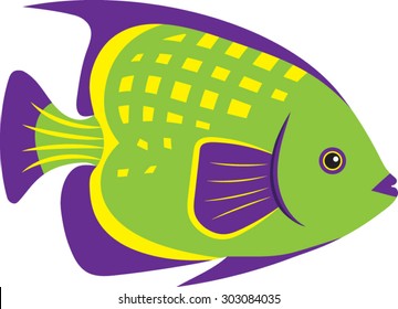 Tropical - Fish - Vector - Illustration 