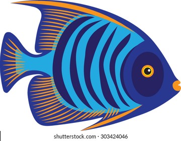 Tropical Fish - Vector Illustration