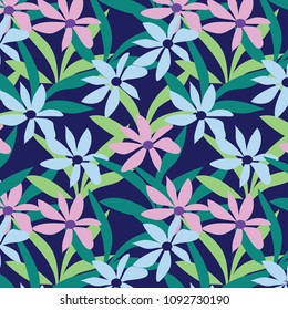 tropical floral print design. print pattern