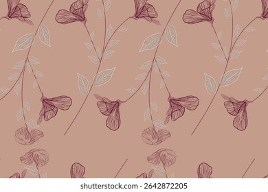 Tropical florals accented with rich gold details for vibrant summer resort branding, textiles, and party decor.
