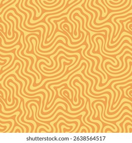 Tropical Flow, Abstract Summer Seamless Pattern