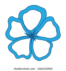tropical flower icon