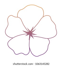 tropical flower icon