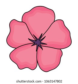 tropical flower icon