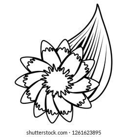 tropical flower icon