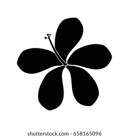 tropical flower icon