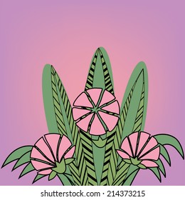 Tropical flowers