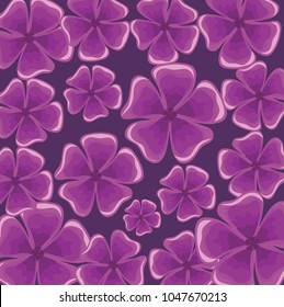 Tropical flowers design