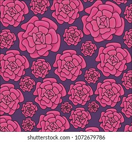 tropical flowers design