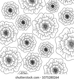 tropical flowers design
