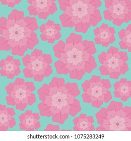 tropical flowers design
