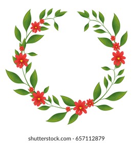 tropical flowers design
