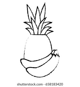 tropical flowers design