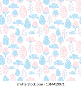 Tropical flowers, jungle leaves, bird of paradise flower. Beautiful seamless vector floral pattern background, exotic print