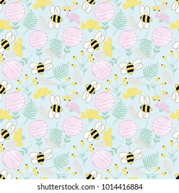Tropical flowers, jungle leaves, bird of paradise flower. Beautiful seamless vector floral pattern background, exotic print