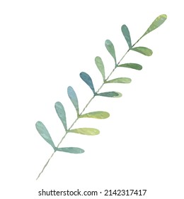 tropical flowers and leaves, cute childish illustration, design and print