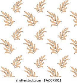 Tropical foliage patterns. On white background . Textiles for women's clothing. Dresses, blouses . Wallpaper for walls. Living room interior. Curtains .